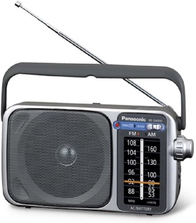 Panasonic Portable AM/FM Radio (RF-2400DGN-S)