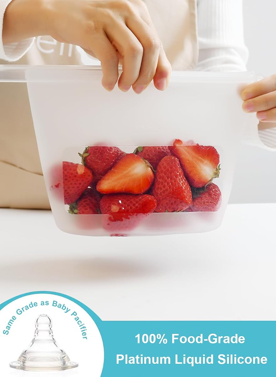 Stasher Reusable Silicone Storage Bag view 2