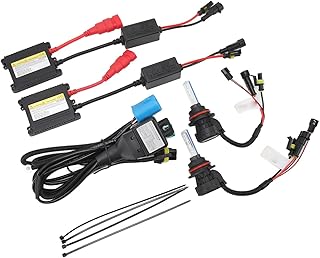 HID Xenon Headlight Bulb, Safe Driving DC12V 55W Xenon Bulb for Cars (8000K)