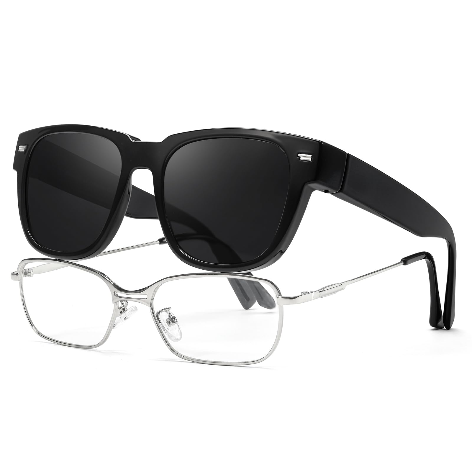 LVIOE Überzieh Sonnenbrille Damen Polarisierte Linse Mode Design Frauen Überbrille Sonnenbrille mit UV-Schutz
