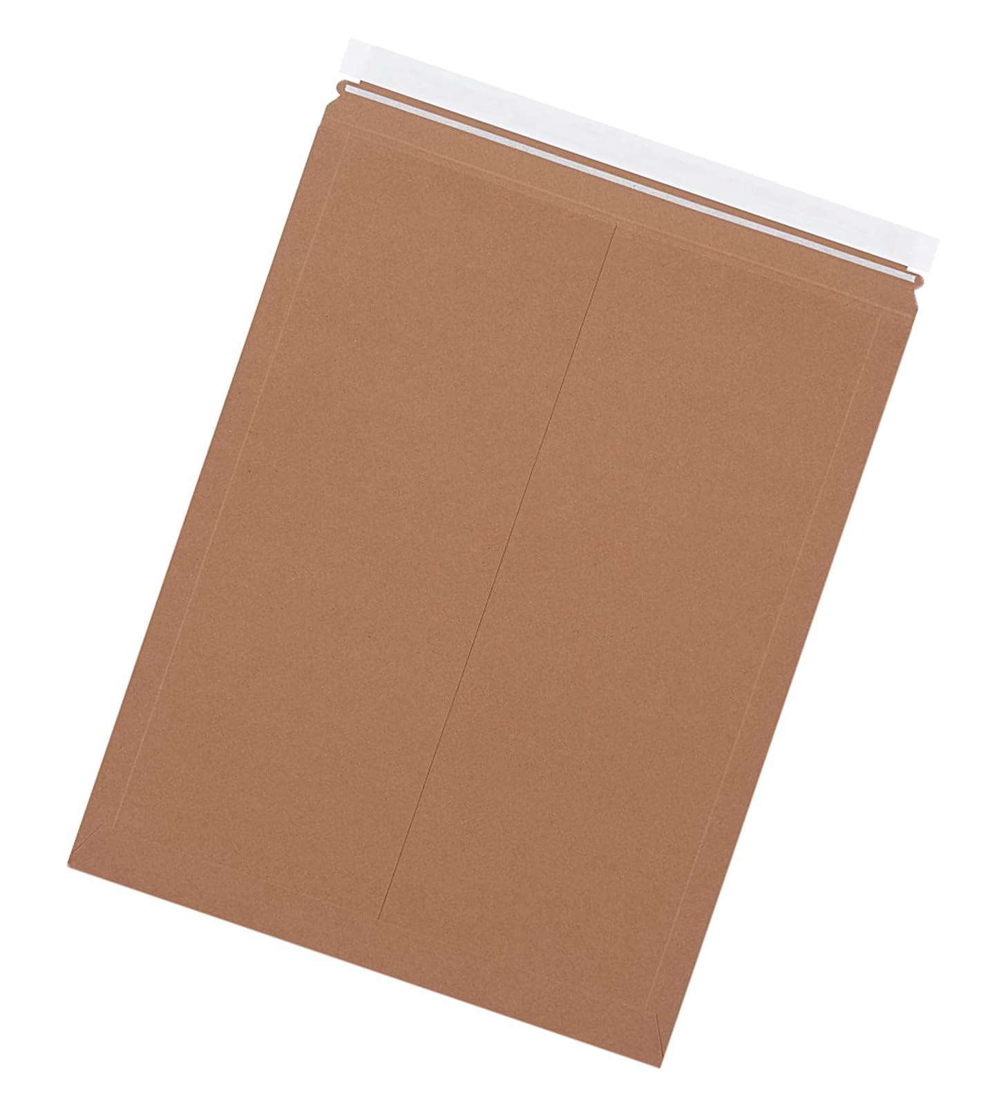 Imballaggi Point - Busta piatta cartoncino avana - Formato 45.2 x 31.7 cm - Chiusura Adesiva – Antistrappo e Rigide – Protezione Postale Sicura per Documenti, Libri e Accessori - Set da 100 Pezzi