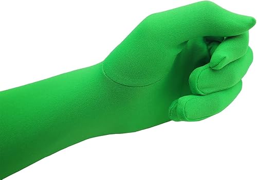 Miniatura 3 de Aniler Guantes Chromakey Green Chroma Key Mask Hood Invisible Effects Background Chroma Keying Green Gloves Mask