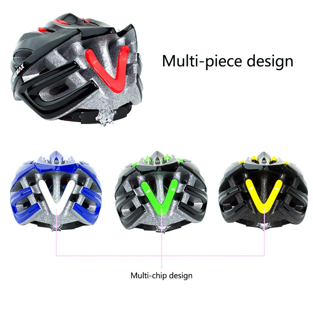 TKTTBD Specialized Fahrradhelm,City Aerodynamik Verstellbar Radhelm mit Abnehmbarer Visier für Männer Frauen Mountain Road, Fahrrad Zyklus Helm für Downhill skaterhelm BMX Sport & Freizeit