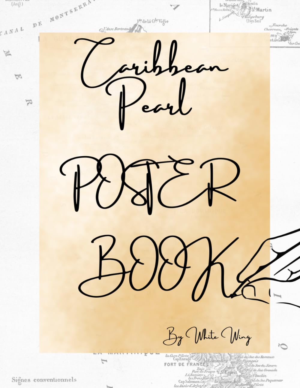 Caribbean Pearl Poster Book: 12 Tropical Caribbean Posters for Island Decor, Summer Vibes & Coastal Wall Art