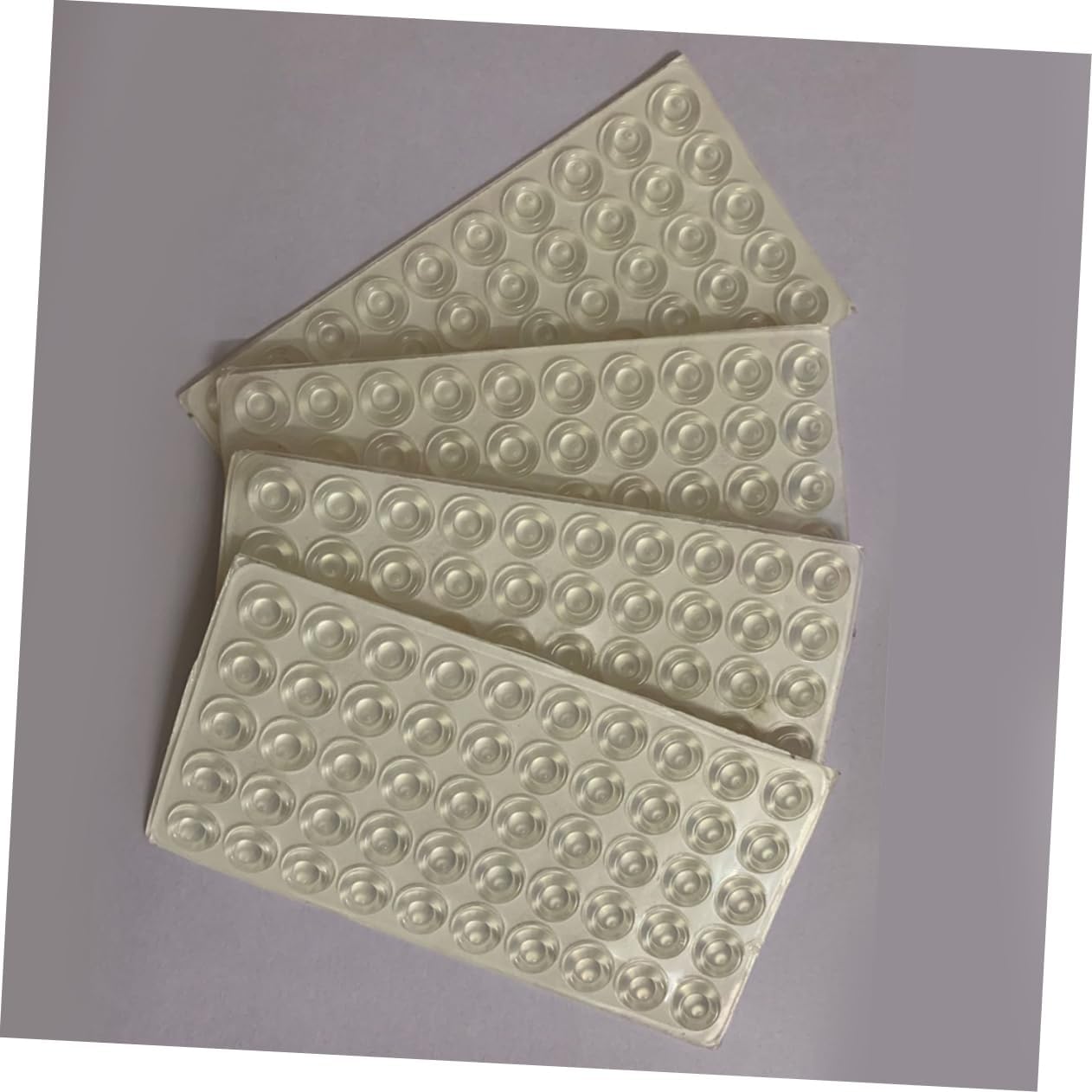 200pcs Self-Adhesive Door Knob Bumpers Door Soundproofing Bumper Guard Shock Absorber Non Slip Pads for Furniture