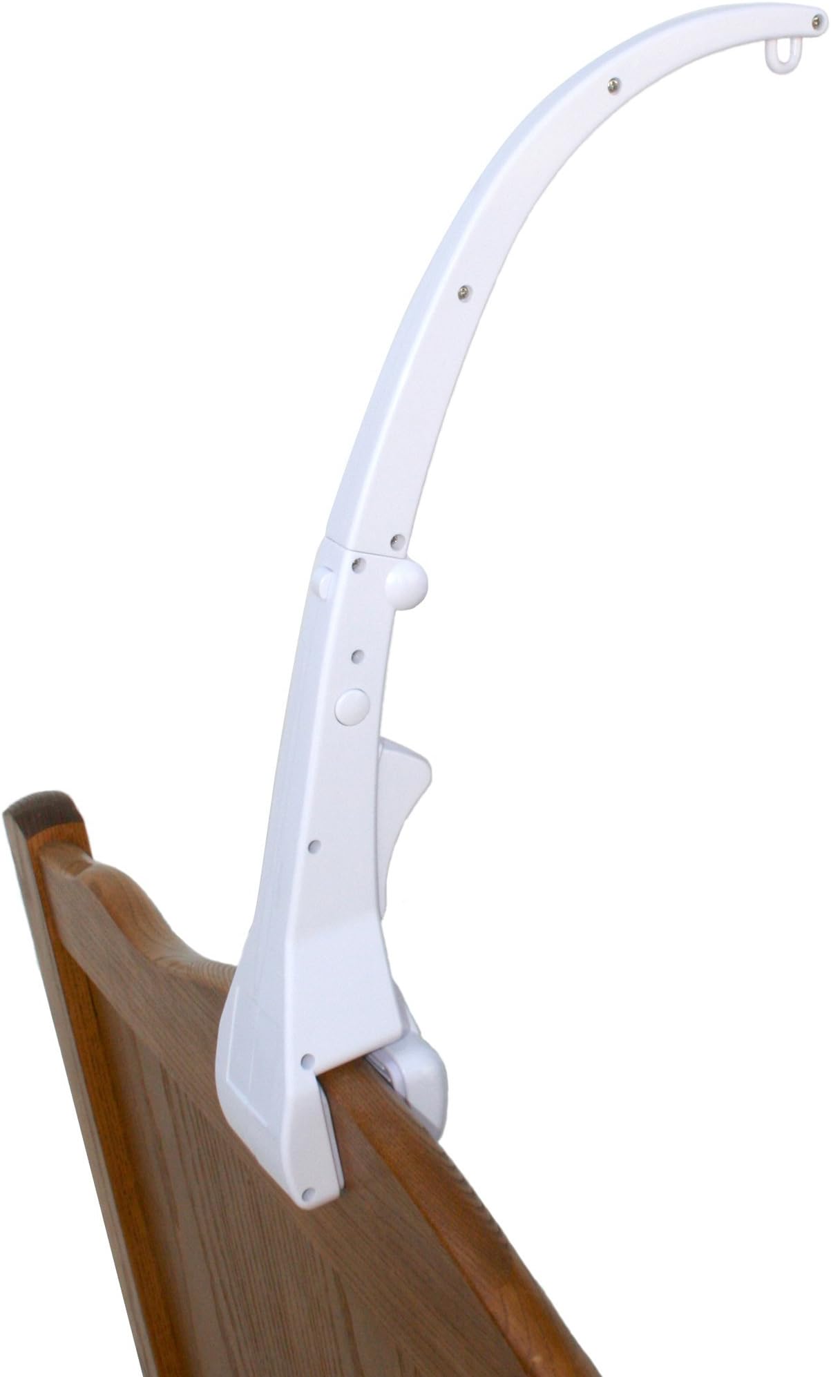 JL Childress Crib Mobile Attachment Clamp (White)