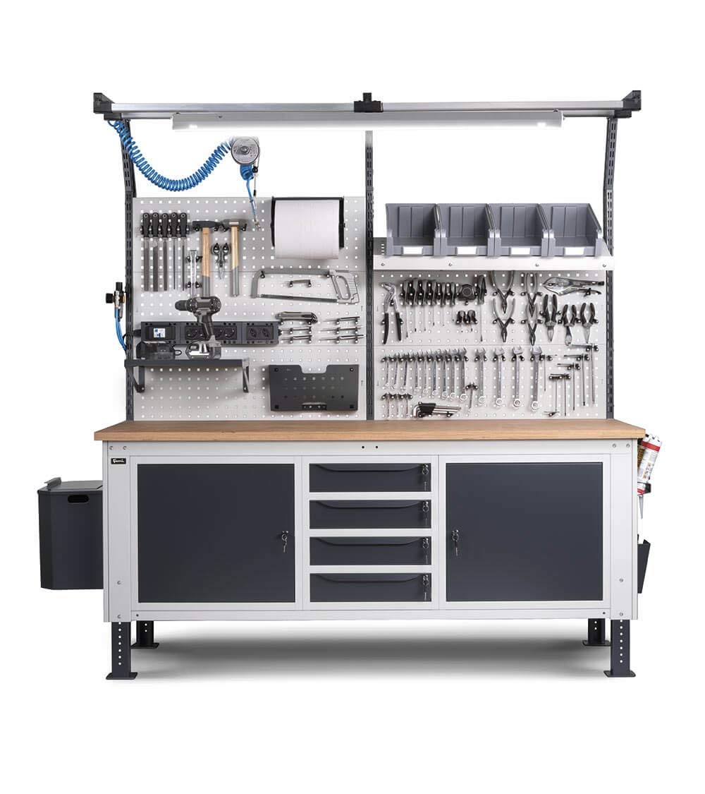 BANCO DA LAVORO REGOLABILE COMPLETO WORK2013