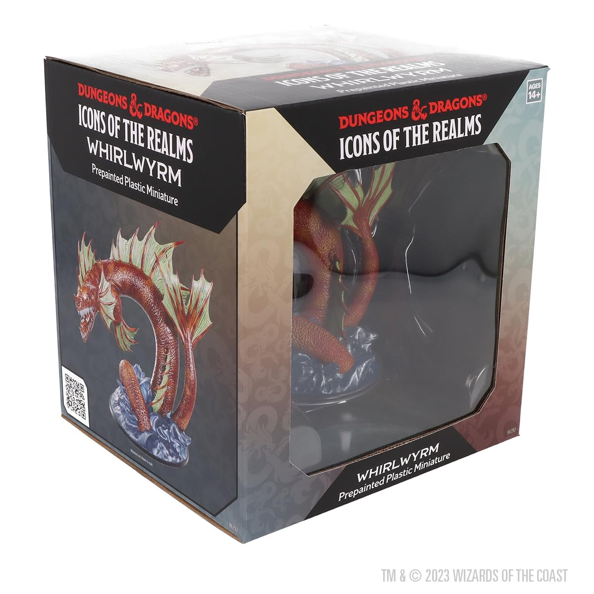 WizKids D&D Icons of The Realms :Planescape: Adventures in The Multiverse Whirlwyrm Boxed Miniature Minis | Dungeons and Dragons Painted Figures