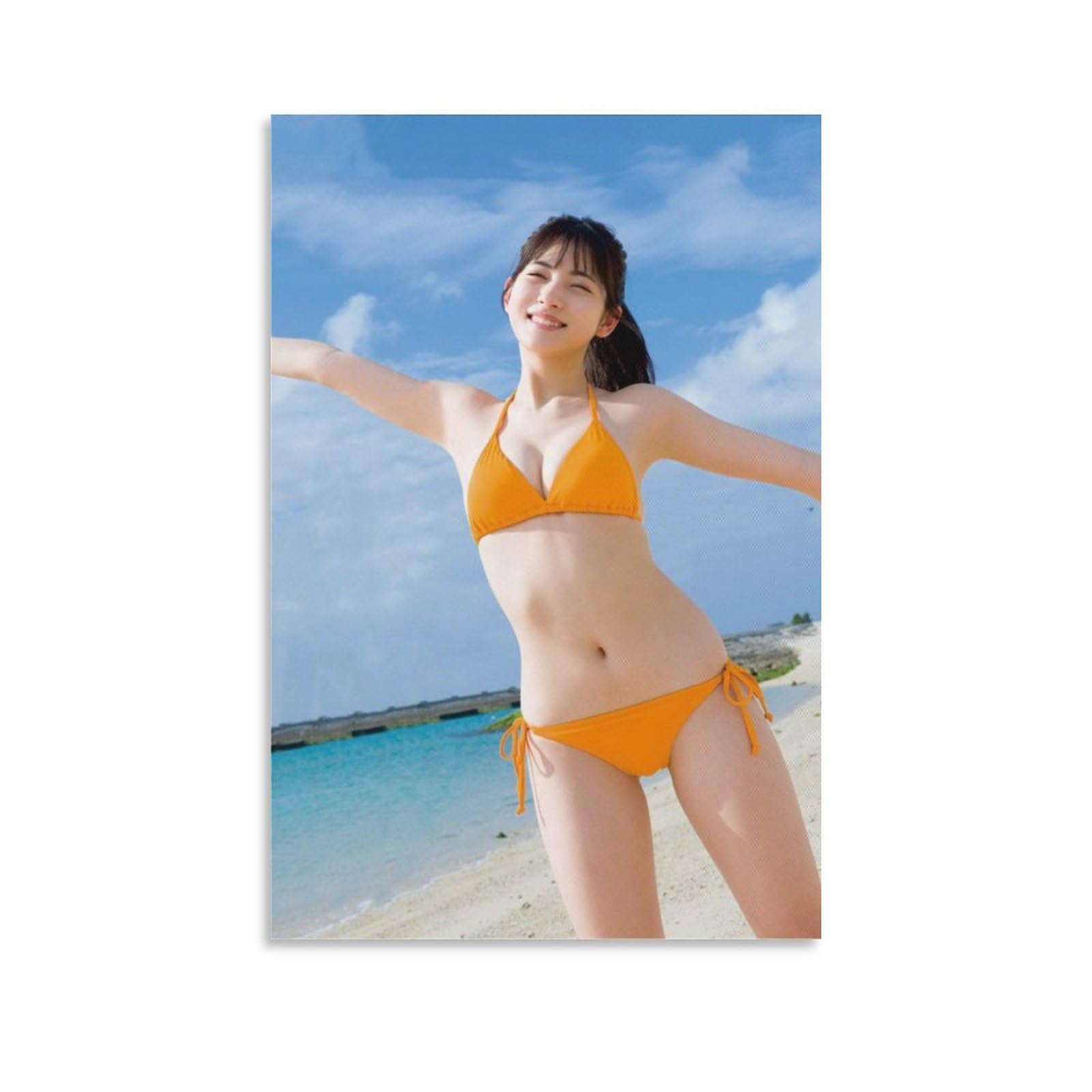 Amazon.co.jp: 牧野真莉愛セクシーグラビア水着画像ポスター ポスター