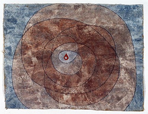 Œuvre Paul Klee 89 œuvre d'art abstraite medium en papier mat pour décoration murale