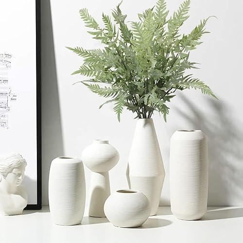 Miniatura 2 de Briful Plantas artificiales de helecho Boston de 30 pulgadas, arbustos falsos, plantas verdes, plantas de helecho sintético grande para exteriores,