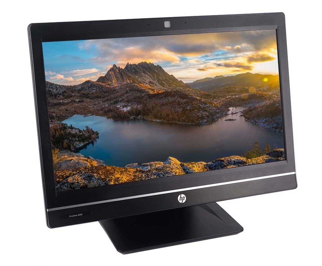 HP ProOne 600 G1 - Ordenador de sobremesa todo en uno, con monitor de 21,5 pulgadas, Intel Core i3-4150, 8 GB de RAM, 256 GB SSD, teclado QWERTY de EE.UU., WiFi, Bluetooth, Windows 11 Pro