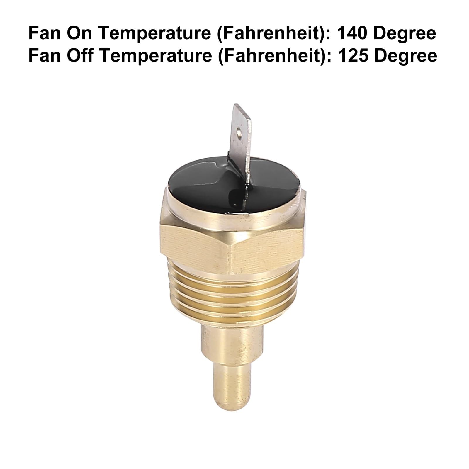 Universal Auto Kühler Fan Temperatur Sensor Schalter Teile Autos Ersatzteile Sensoren Zubehör Motor Thermostat Sensor Thermostat(175-190 Degree)