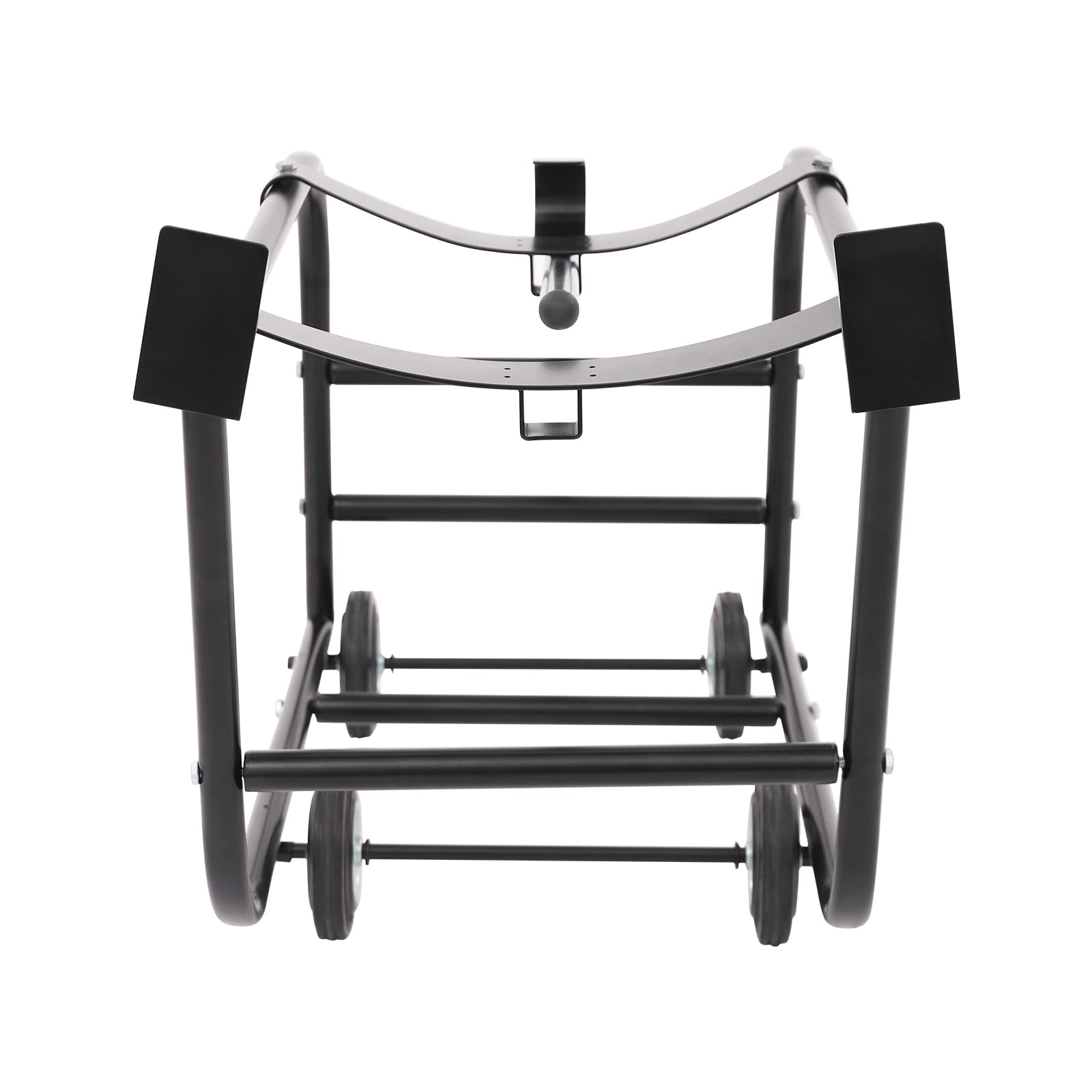 Carrello a tamburo, portata 272,15 kg, in acciaio, per barili da 208,2 l, per officine, fabbriche, garage, 110 x 43,5 x 52,7 cm