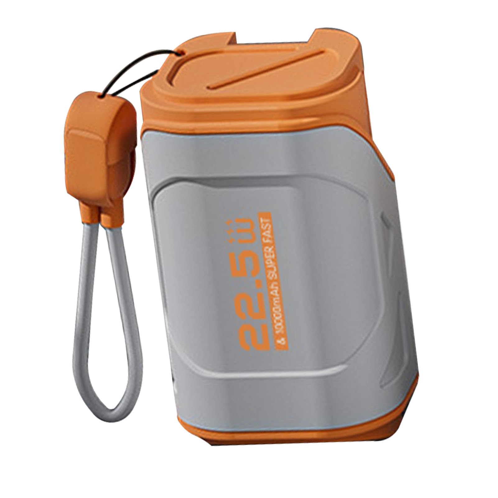 SIXRUN Caricatore Portatile USB C con Presa a Muro 10000 MAh Caricatore Portatile a Ricarica Rapida, Ideale per Viaggiatori e Utenti in Movimento, Soluzione di Ricarica Sicura e Affidabile (GRAY)