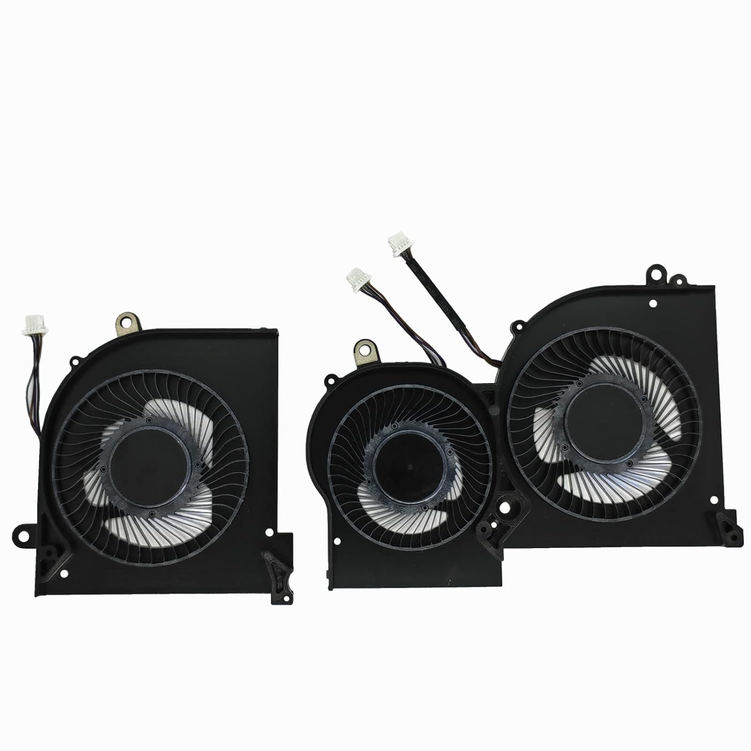 Nouveau CPU+GPU Ventilateur de Refroidissement pour MSI GS65 GS65VR P65 MS-16Q4 (Not fit for MS-16Q2 Version) BS5005HS-U3I BS5005HS-U3J （Please Confirm The GPU Fan Picture Before Purchasing)