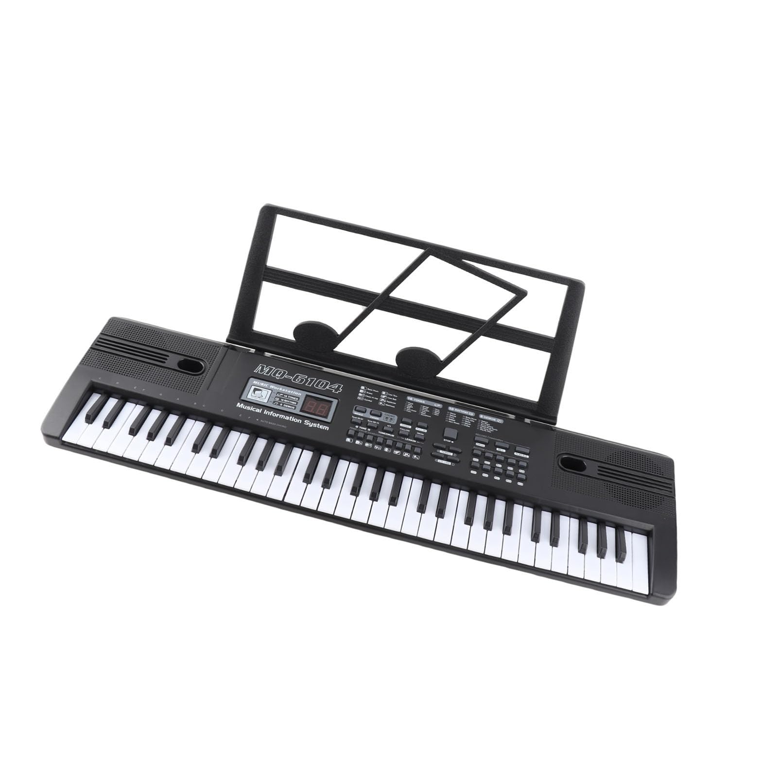 Generic Tastiera Digitale Portatile per Bambini a 61 Tasti con Microfono, Stimola L'interesse per la Musica da 1 a 6 Anni, Ricarica USB, Uso Esterno Ed Interno
