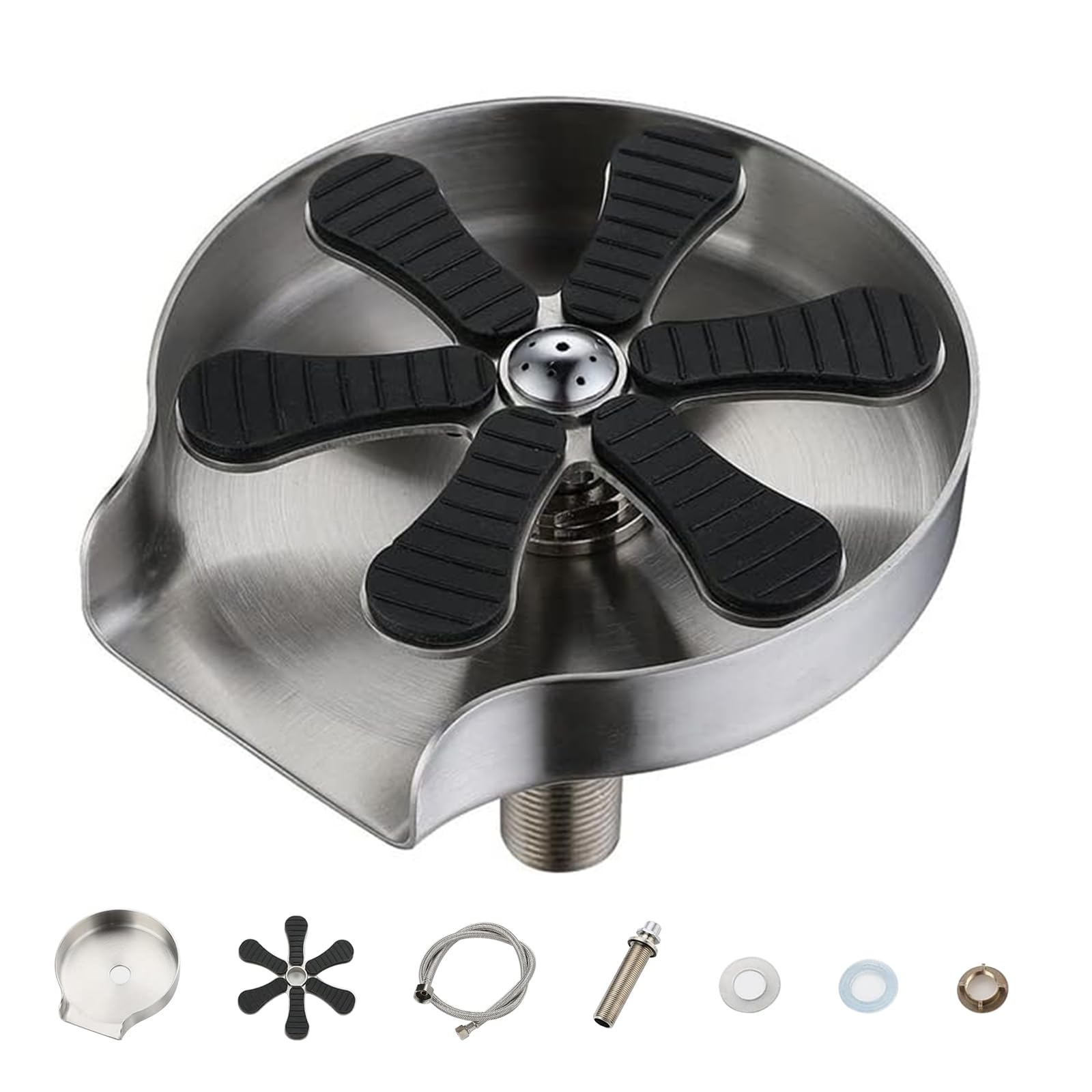 lavello da Cucina in Vetro rondella a Sei Foglie/idropulitrice/Bar Commerciale per la casa KTV Coffee Shop Pulizia Automatica rondella della Tazza/lavello della Cucina Accessori