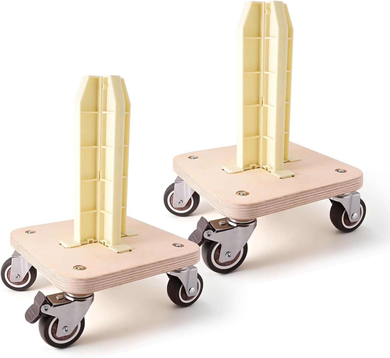 NEWISHTOOL Portable Vinyl Rolls Rack Stand Storage Mobile Cart with Lockable Caster Wheels, Vinyl Rack Tool for Holds Car Wrap Material Rolls Media, Decal, Film, Transfer Paper Tape Roll Holder (2)