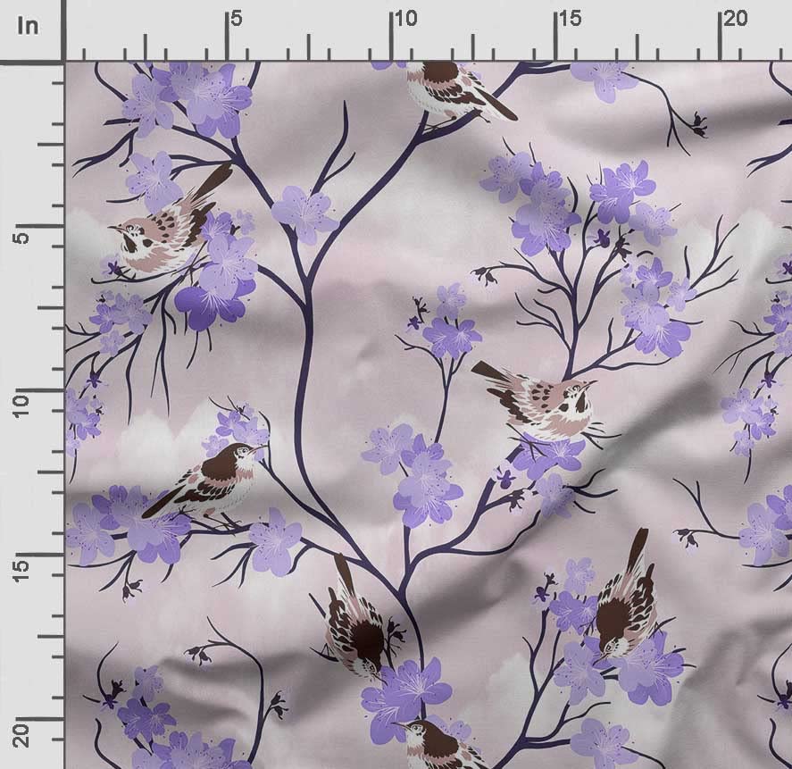 Soimoi Unstitched Crepe Fabric, 1 Yard - 42