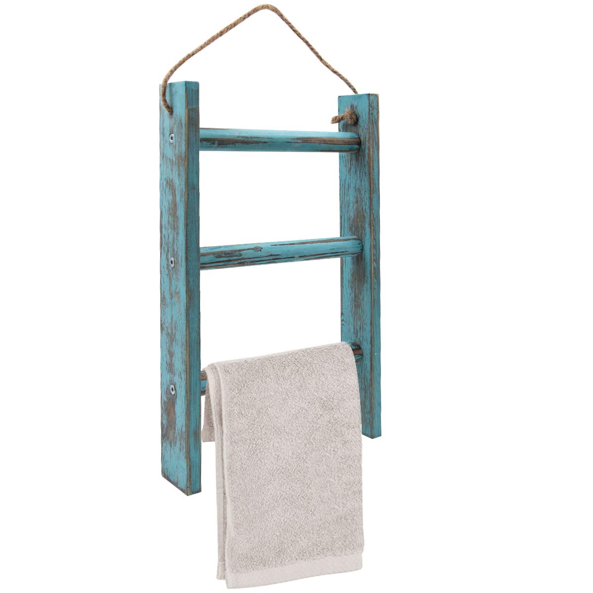 Buy Honest 3Tier Towel Ladder WallHanging Towel Ladder with Rope