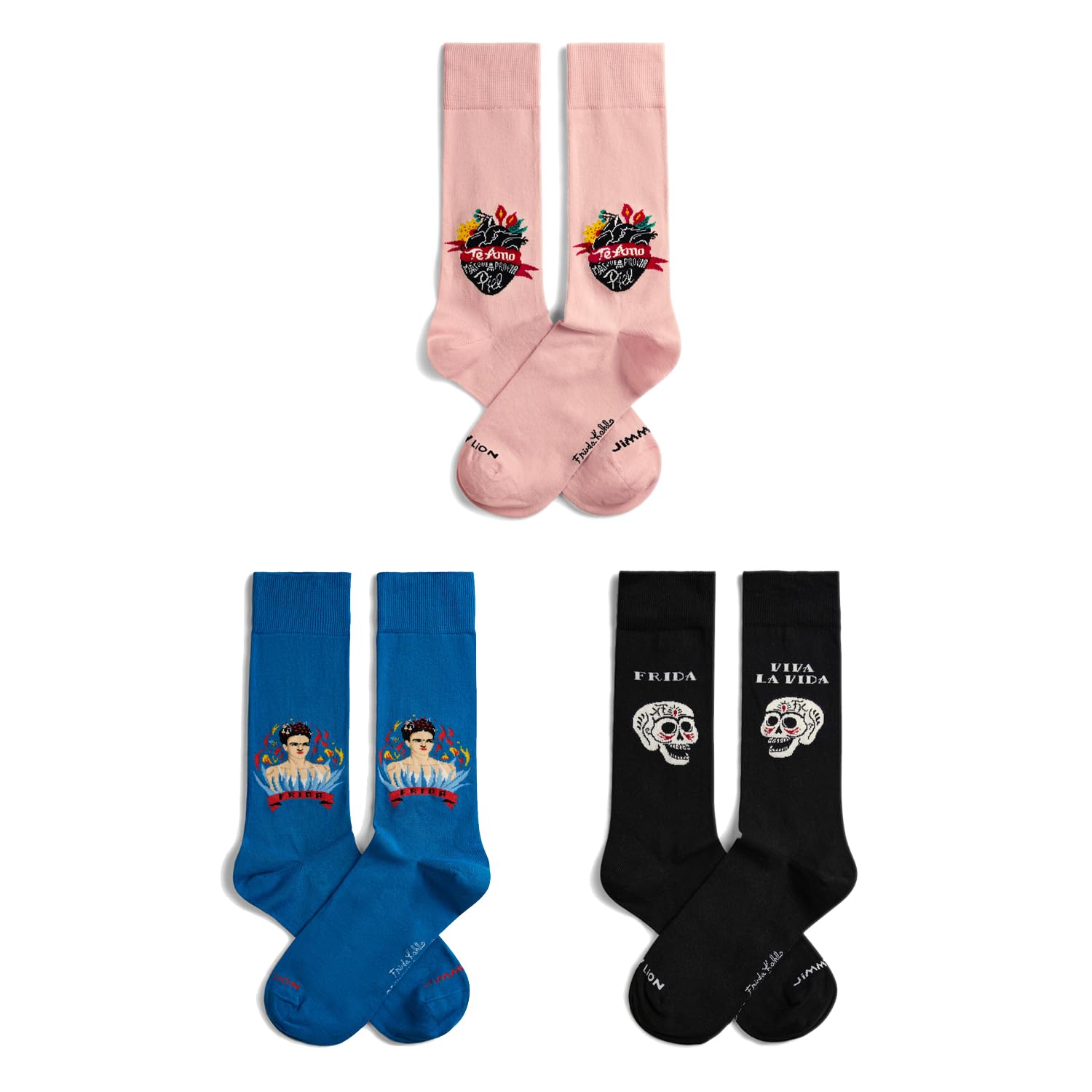 Jimmy Lion - Calcetines con dibujos de animales - Camina con estilo - Tallas 36-40 | 41-46