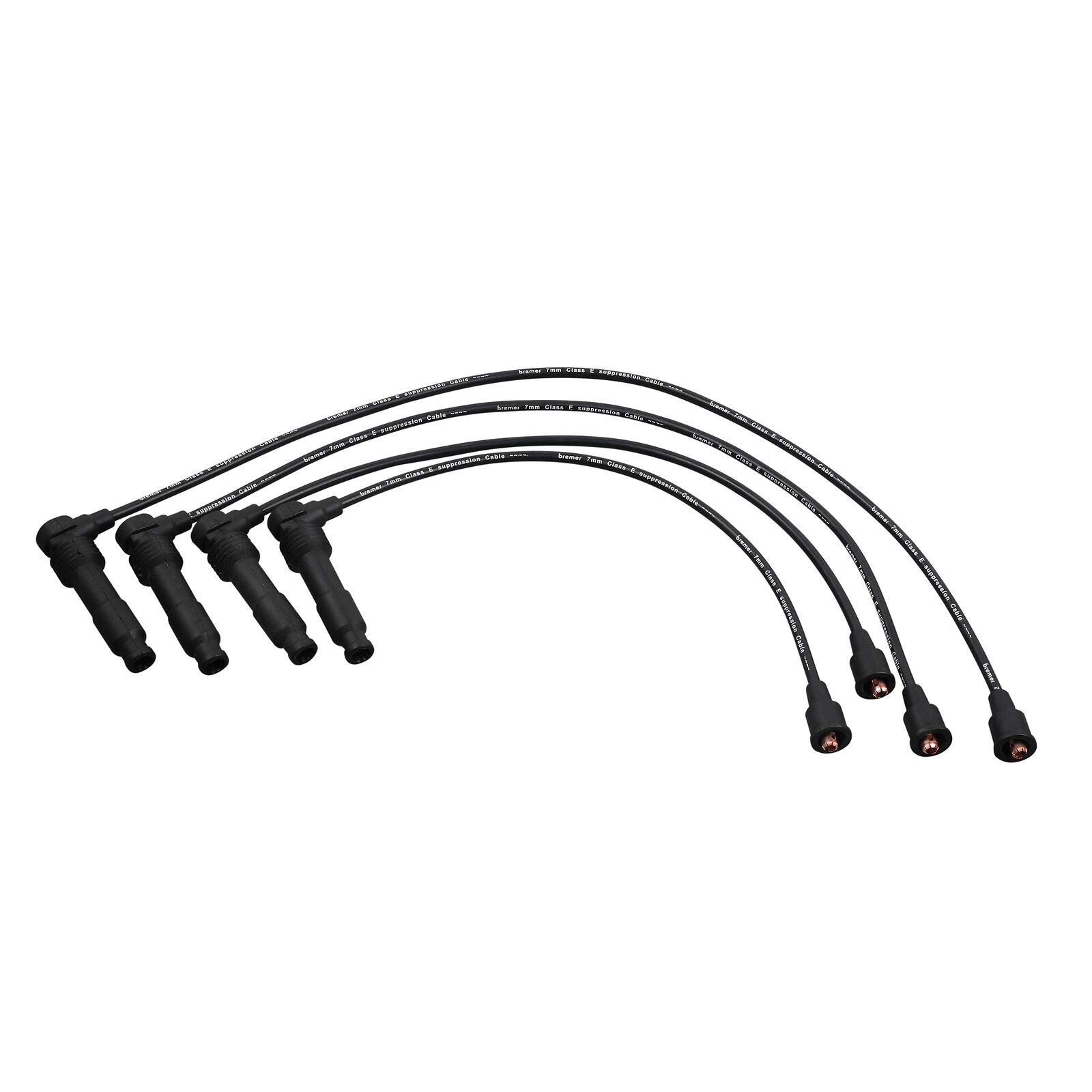 Ignition Spark Plug Wires 7mm (4PC Set) for 1998-2003 Isuzu Rodeo for 2001-2003 Rodeo Sport for 1998-2000 Amigo L4 2.2L