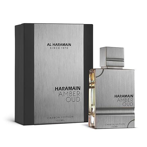 Al Haramain Amber Oud Carbon Edition - Colonia para hombres - Perfume duradero para hombres - Perfume árabe - Colonia para hombres - Perfume de oud