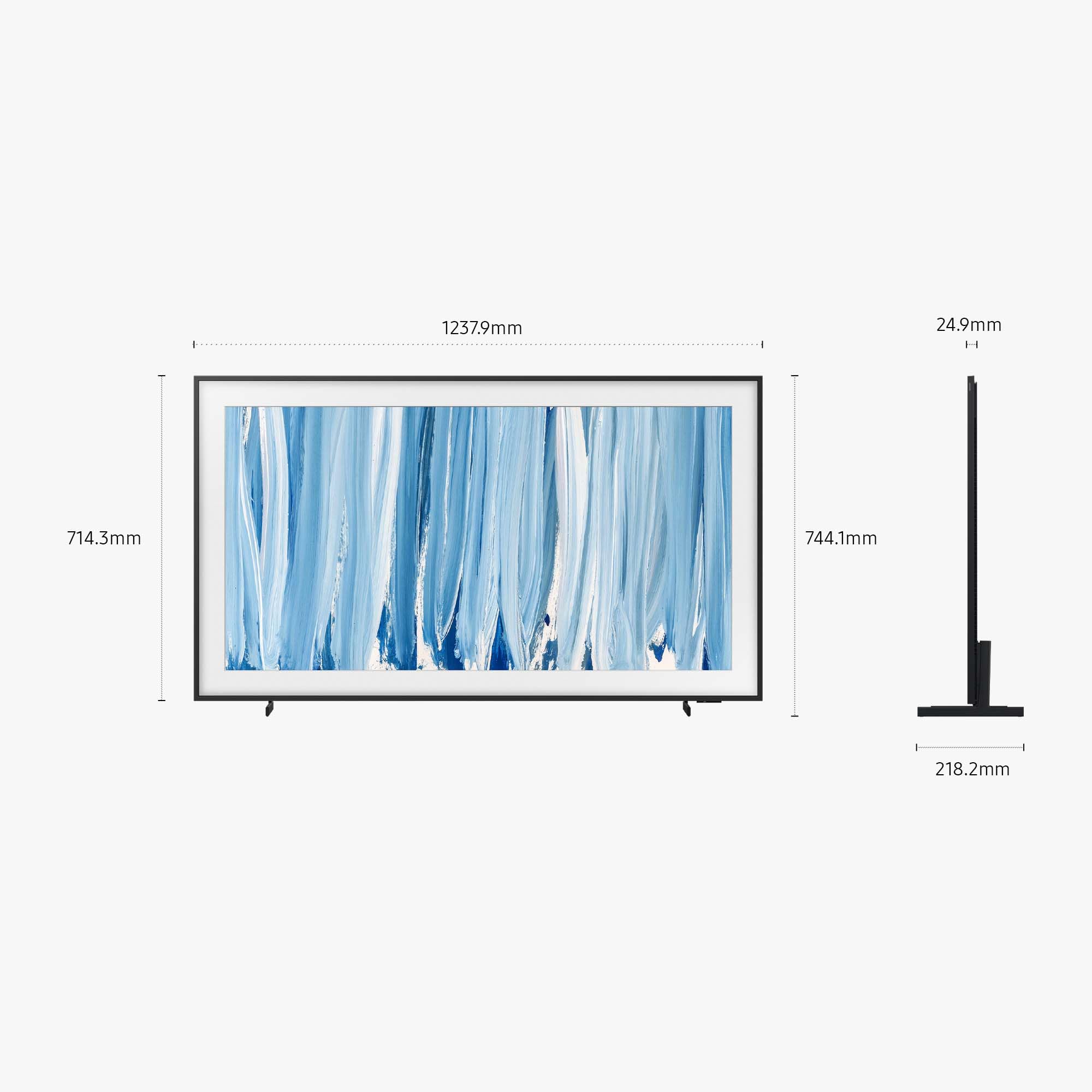 Samsung Smart TV 55" QE55LS03HWUXZT The Frame Pro Neo QLED 4K, Glare Free, HDR10+, Dolby Atmos, Art Mode, Modern Frame Design, Wireless One Connect, Vision AI, Alexa, PACCHETTO INTRATTENIMENTO, 2026