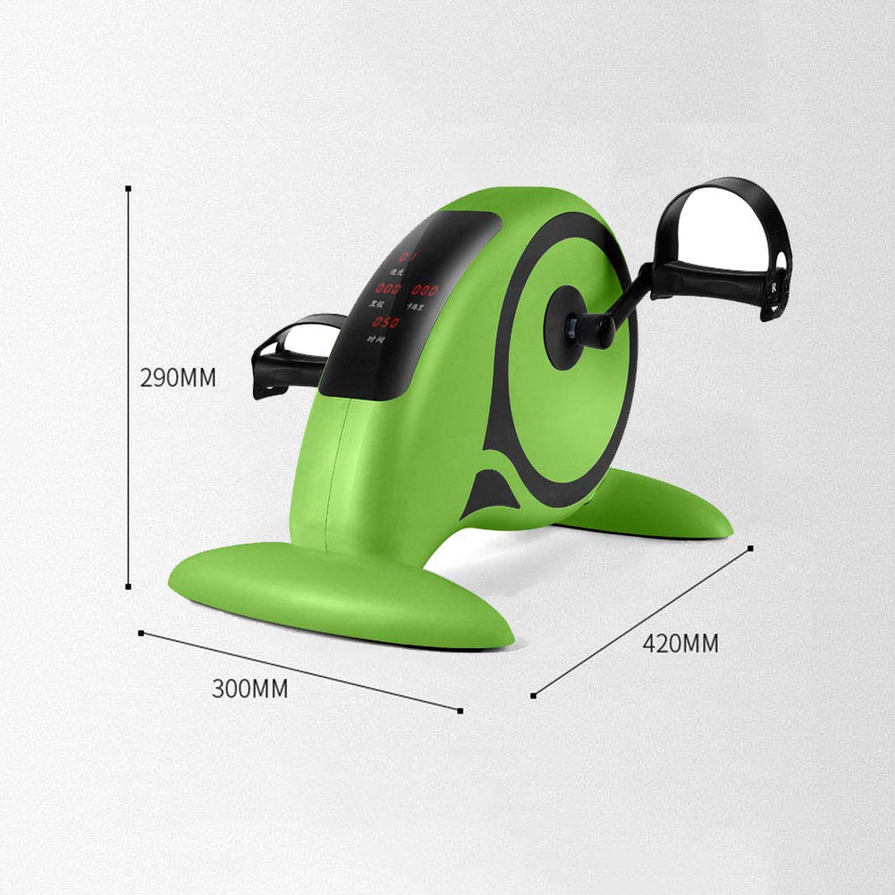 Cintas de Correr Plegables, Bicicleta estática, ejercitador de Pedales para Brazos y piernas, Dispositivo eléctrico de Entrenamiento de rehabilitación para Miembros supe