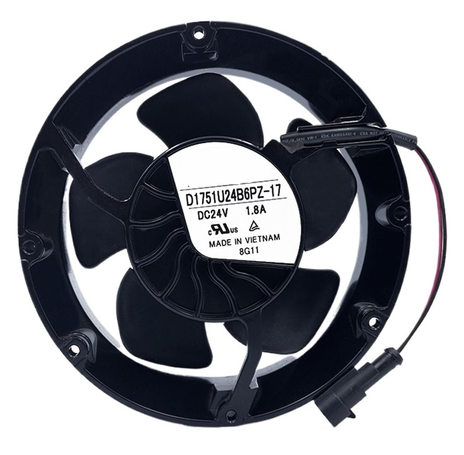 LZIKKGKI D1751U24B6PZ-17 17251 DC24V 17584 172 * 51mm COOLING FAN
