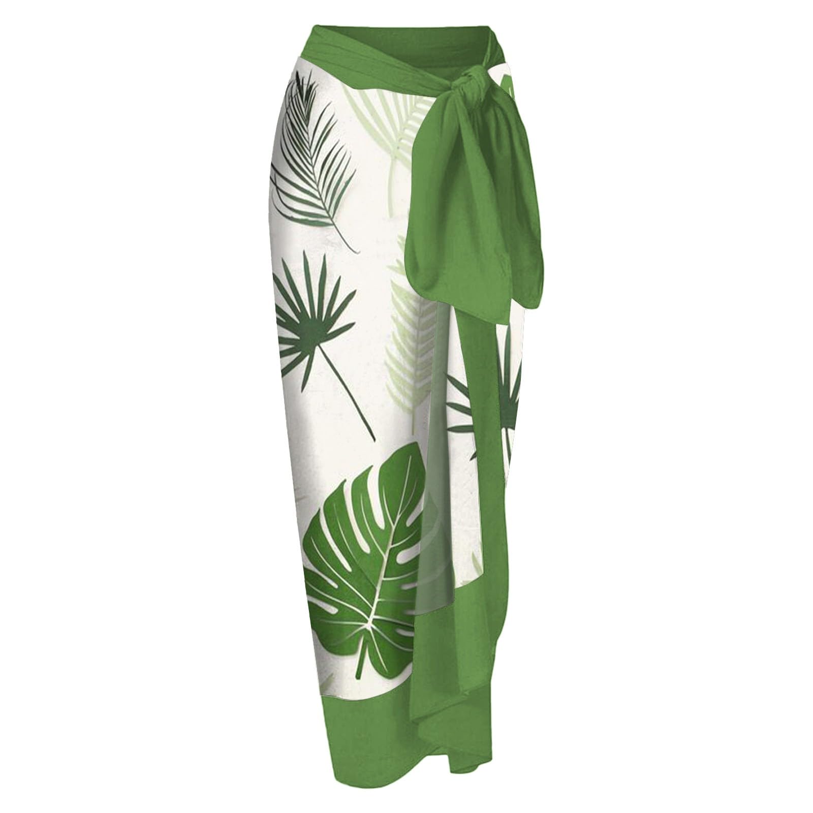 Costumi da Bagno Donna Monokini e Cover Up Set con Stampa Elegante per Mare e Piscina