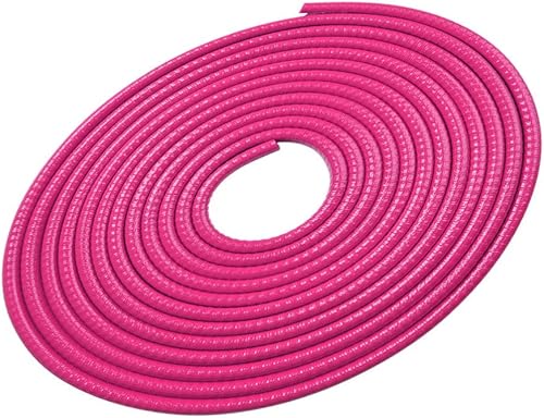 Garneck Protectores de borde de puerta de automóvil de 32.8 ft32 pies de goma en forma de U, protector de tiras de sellado, protección de borde de