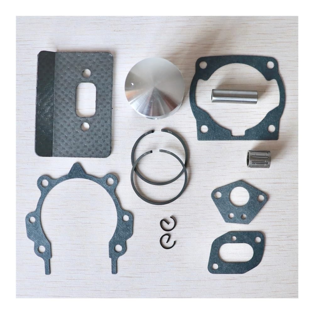 Kit de joints et segments de piston 40 mm pour moteur de débroussailleuse TL43 et BC430