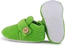 Neska Moda Set Of 3 Pair Baby Boys & Girls 6 To 12 Months Velvet Booties(Green,Grey,Black)-BT789andBT1590andBT781 gallery image