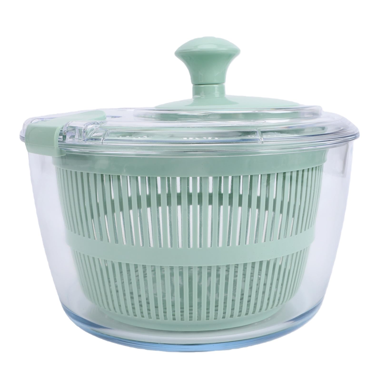 Ensaladera de Vidrio con Cuenco de Borosilicate, Escurridor de