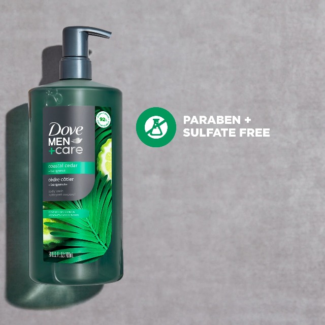 Amazon.com : DOVE MEN + CARE Body Wash Coastal Cedar & Bergamot