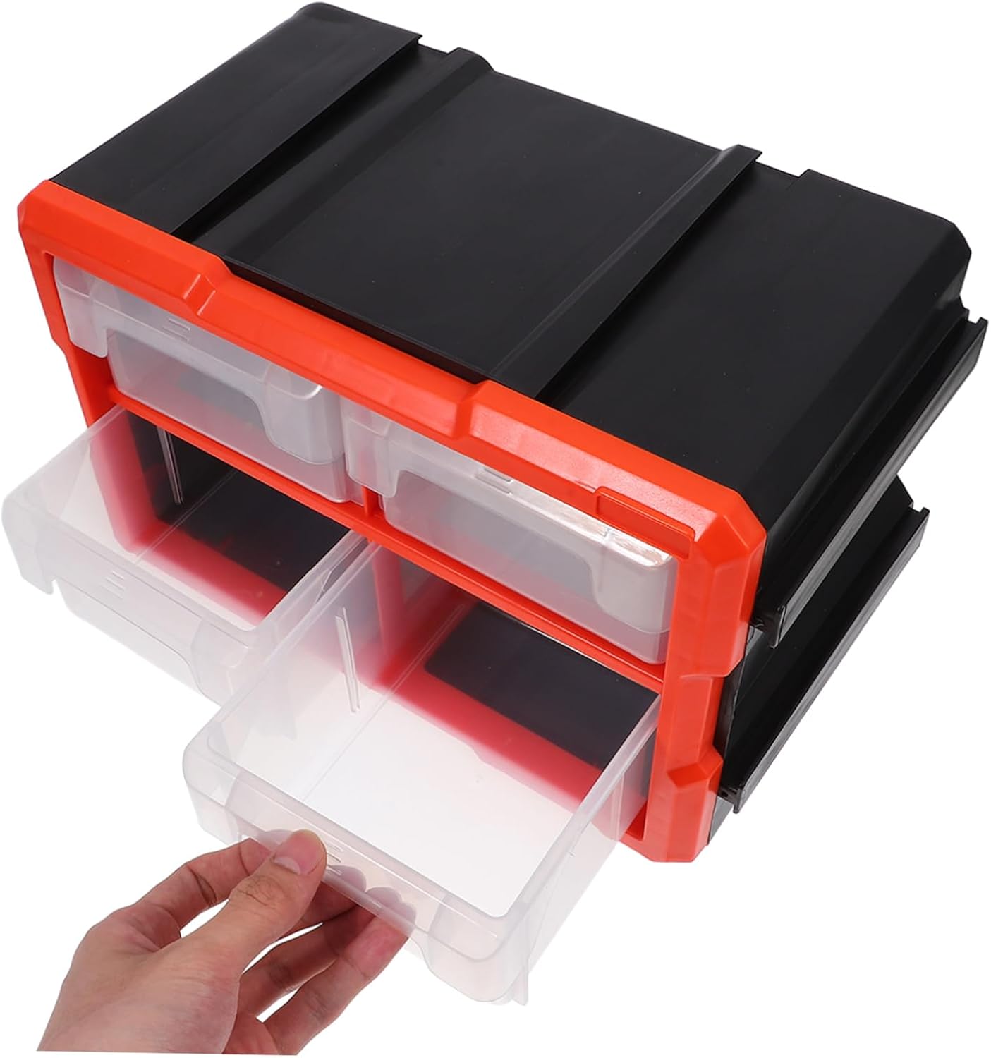 Hardware Organizer Box Small Storage Box for Thread Nut Bolt Parts Storage Bins