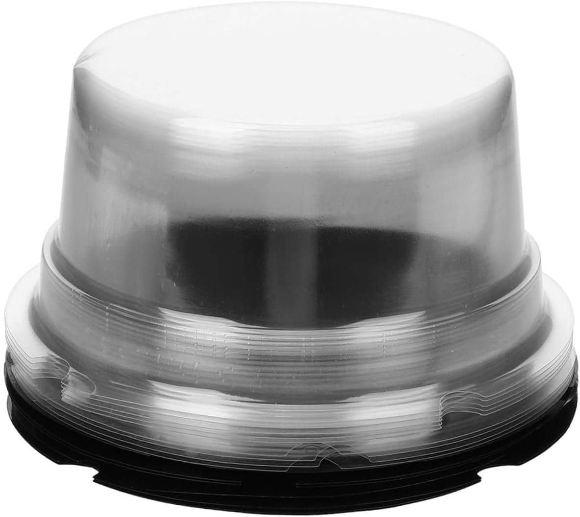 VALICLUD 100Pcs Clear Plastic Cake Slice Containers with Lids Portable Cake Carrier Boxes for Party Favors and Festival Treat Packaging Lightweight and Sturdy Food Storage Packaging