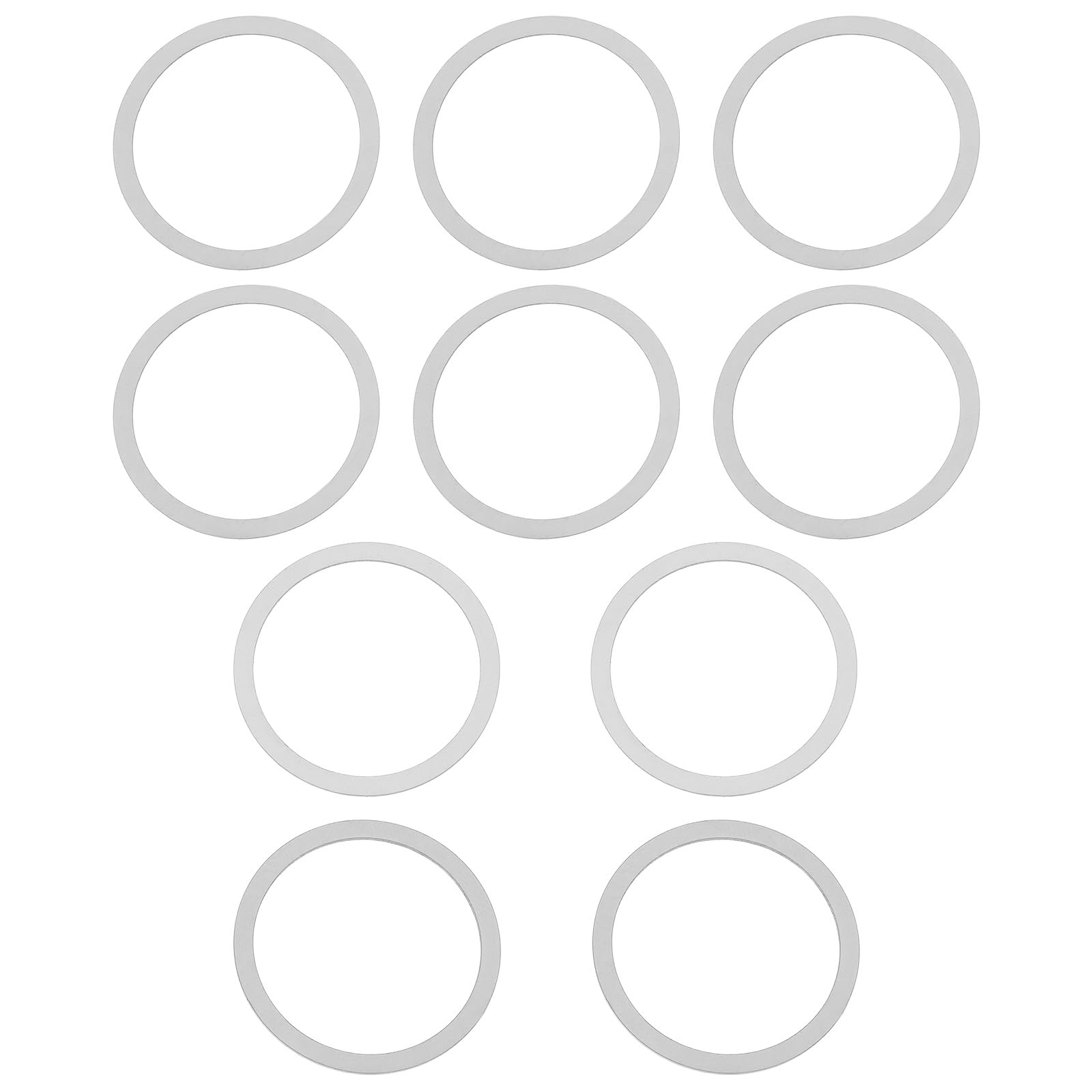 Briny River 10pcs Tiller Drive Axle Shim Kit 1” ID x 1 3/16” OD Compatible with Troy-Bilt Horse Tillers