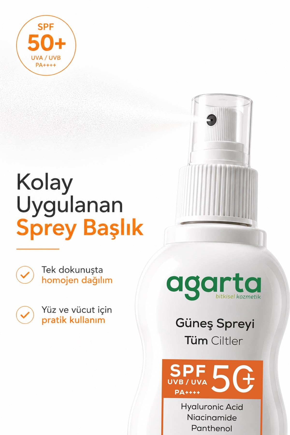 AGARTA Güneş Spreyi 200 ml