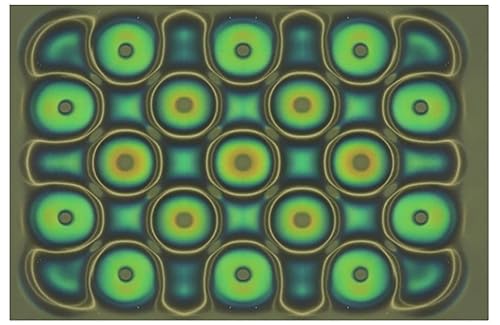 Película de visión de campo magnético de 6 x 4 pulgadas, pantalla de flujo magnético, detector de patrones magnéticos, enseñanza de proyectos