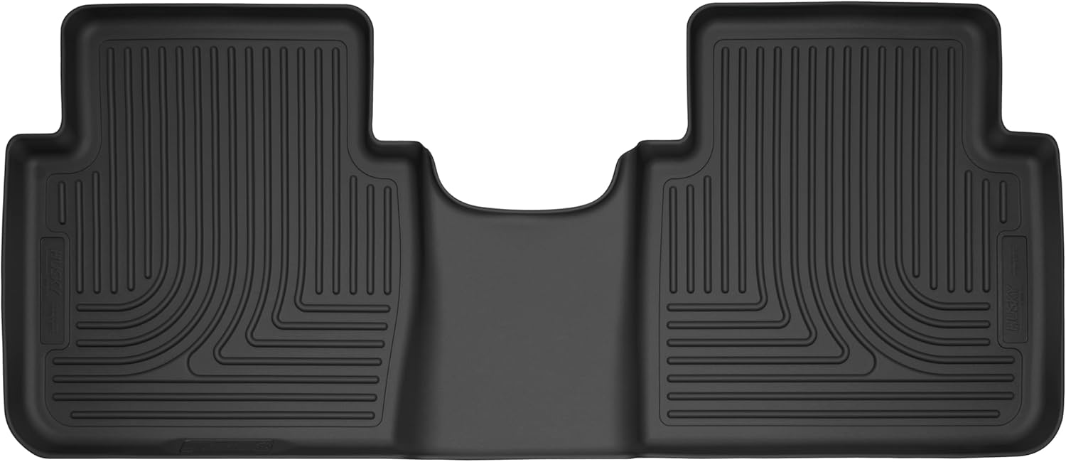 Husky Liners X-act Contour Floor Mats | Fits 2017 - 2022 Honda CR-V | 2nd Row, 1-pc Black - 52621