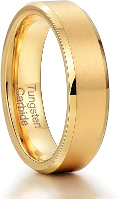 Mens Wedding Rings, Mens Tungsten Rings, 6mm and 8mm, Comfort Matte Mens Wedding Rings, Comfort Fit