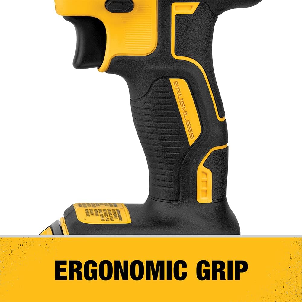 DEWALT 20V MAX* Cordless Drill / Driver Kit, Compact, Brushless (DCD777C2)