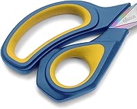 Vista 3 de LIVINGO - Tijeras de tela premium de 8.5 pulgadas, revestimiento de titanio resistente de alta calidad, de acero inoxidable forjado, tijeras