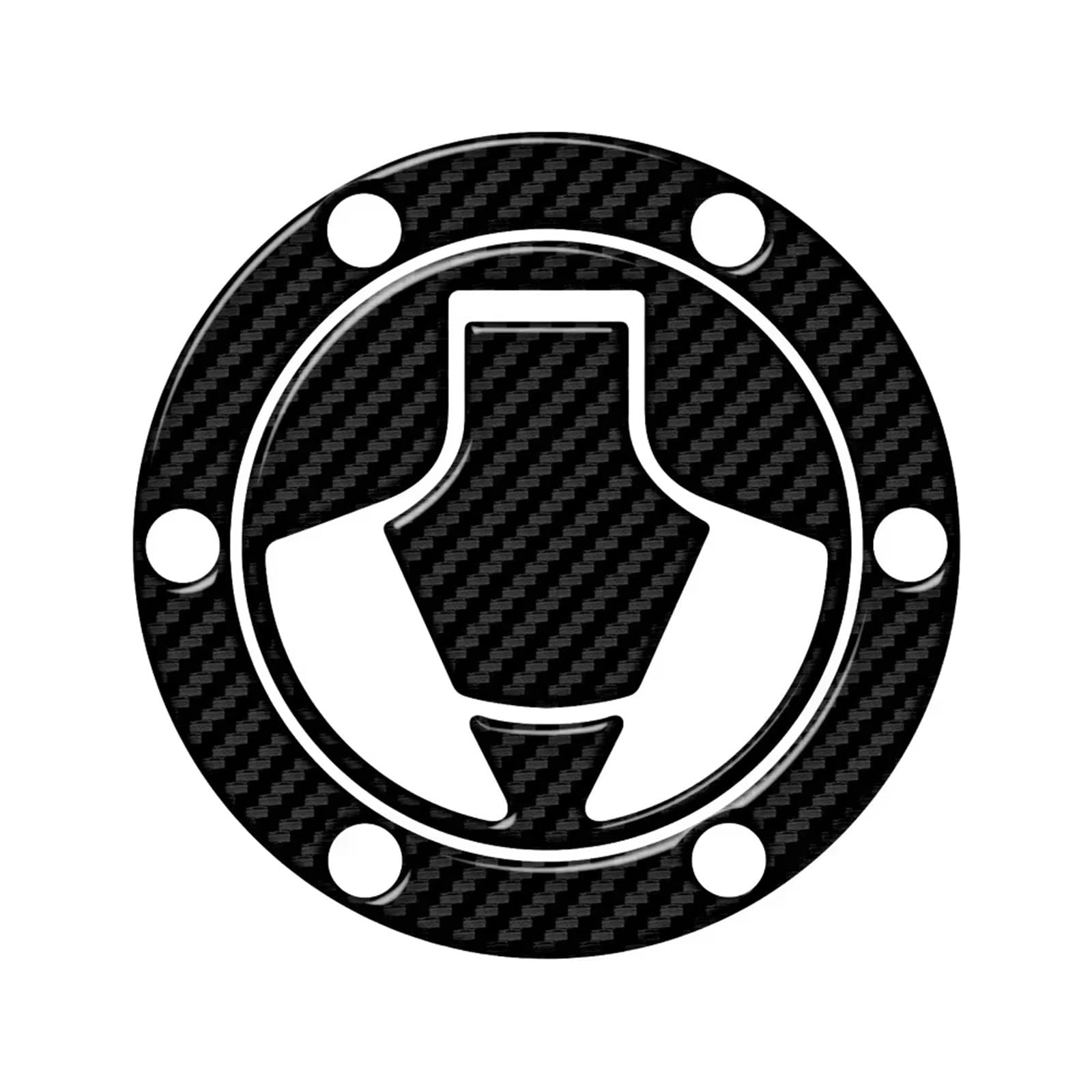 Motorrad Tank Pad Motorrad-Tankdeckel-Aufkleber Für Für ZX-25R 2018–2024 | Motorrad-Tankdeckel, Transparentes Aufkleber-Zubehör(Black)