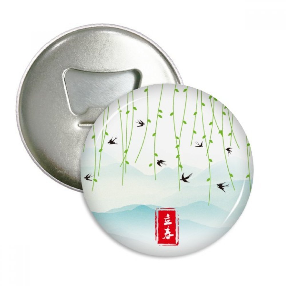 Badge ouvre-bouteille lot de 3 pièces à offrir pour célébrer le printemps