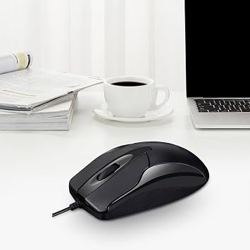 Optical Gaming Mouse Wired - 1200 Dpi Pc Gaming Mice - Portable Computer Mouse - Cool Stuff Computer Accessories for Men Women