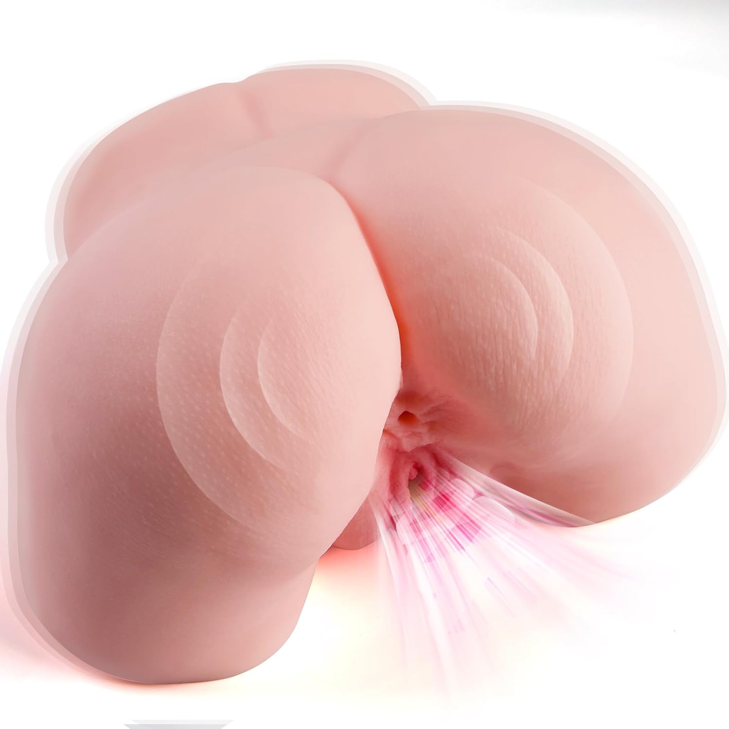 Male Sex Toy Sex Dolls - Mens Adult Toys 6.8LB Pocket Pussy Male Masturbator with 6 Vibrating Modes, Realistic Sex Doll 3D Lifelike Torso Butt Stroker Ass Fake Pussy with Tight Vaginal Anal Chanel